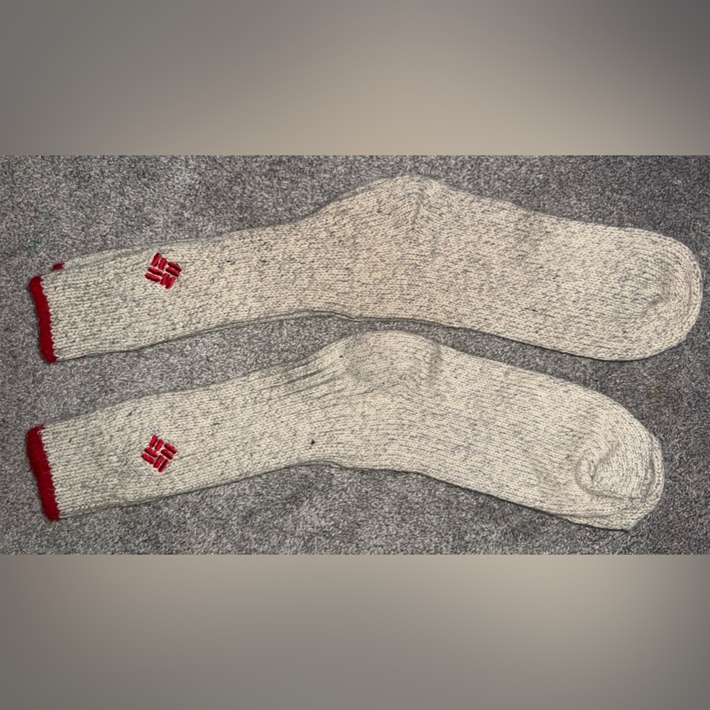 Columbia Socks Winter tights size 13, material: wool Limited Edition